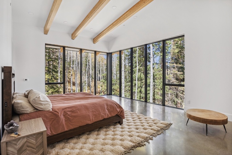Primary bedroom with king